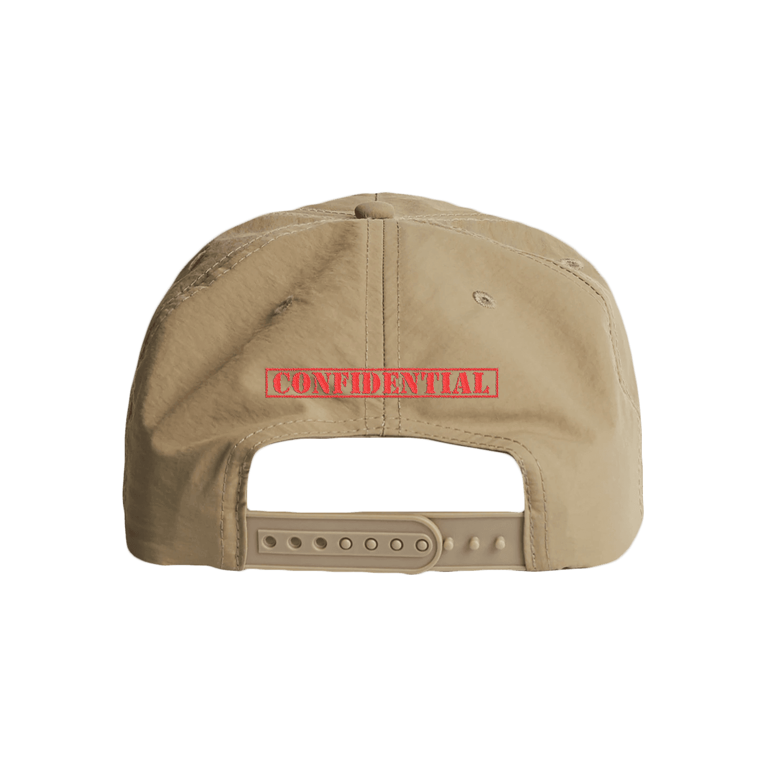 Fraud Department Nylon Surf Hat - Khaki - back
