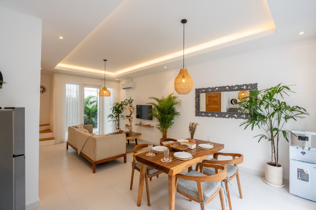 A 2-bedroom villa in a boutique complex in Canggu, Padonan