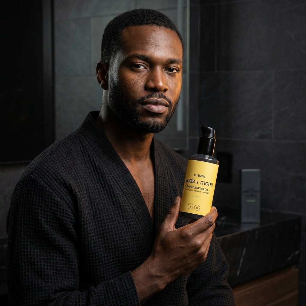 Men's dry skin oil — EL'EMEN natural face oil
