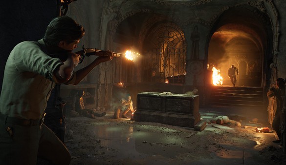 Screenshot Mafia The Old Country – fusillade dans un entrepôt au cœur de la ville sur KeyVerse Gaming