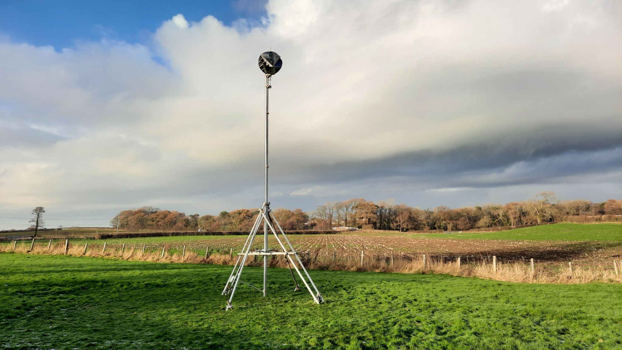 o-wind test outdoors