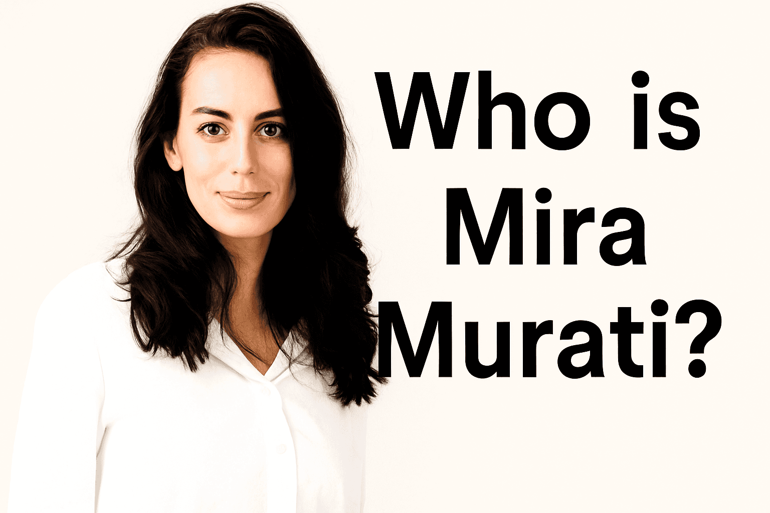 About Mira Murati