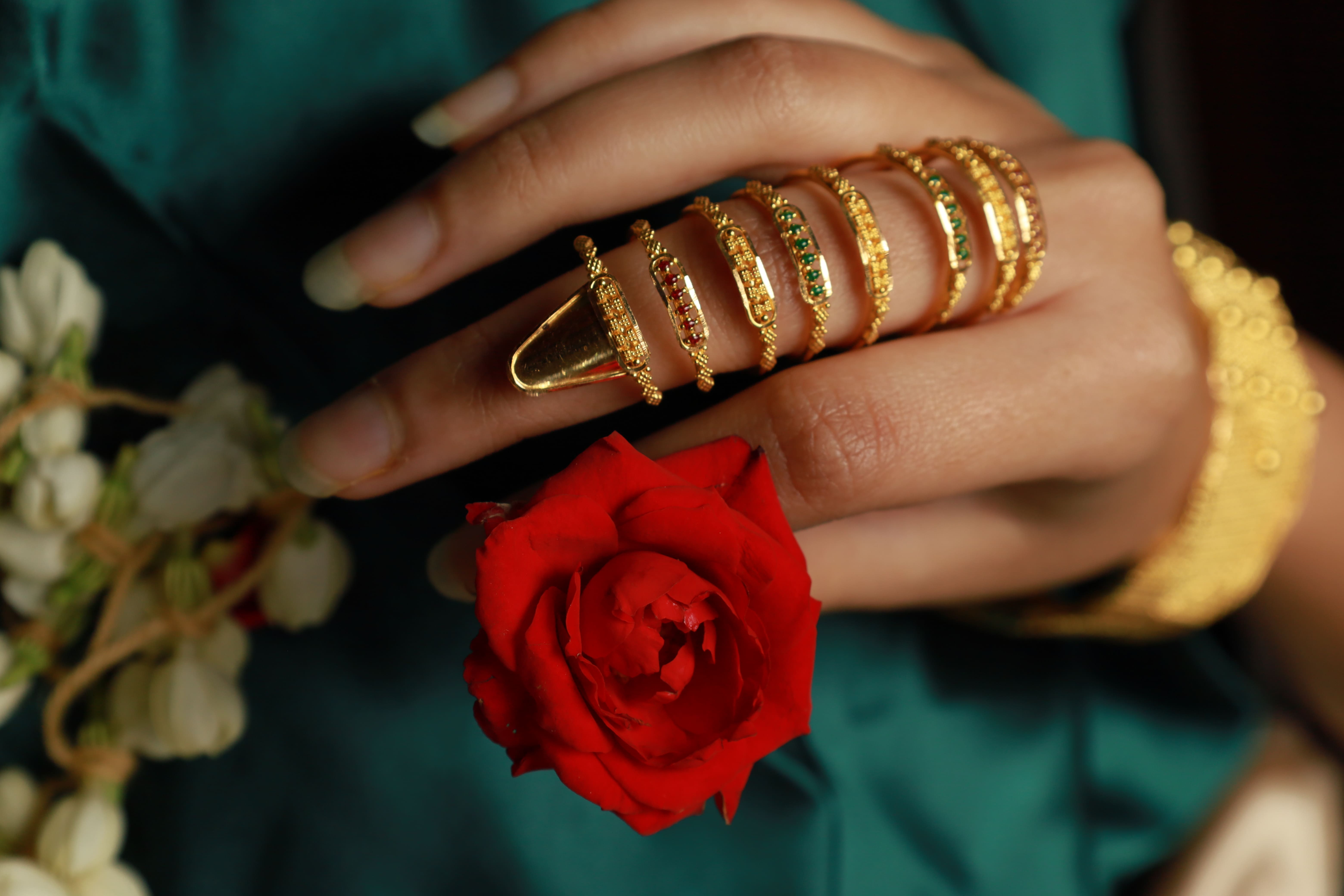 traditional indian ring