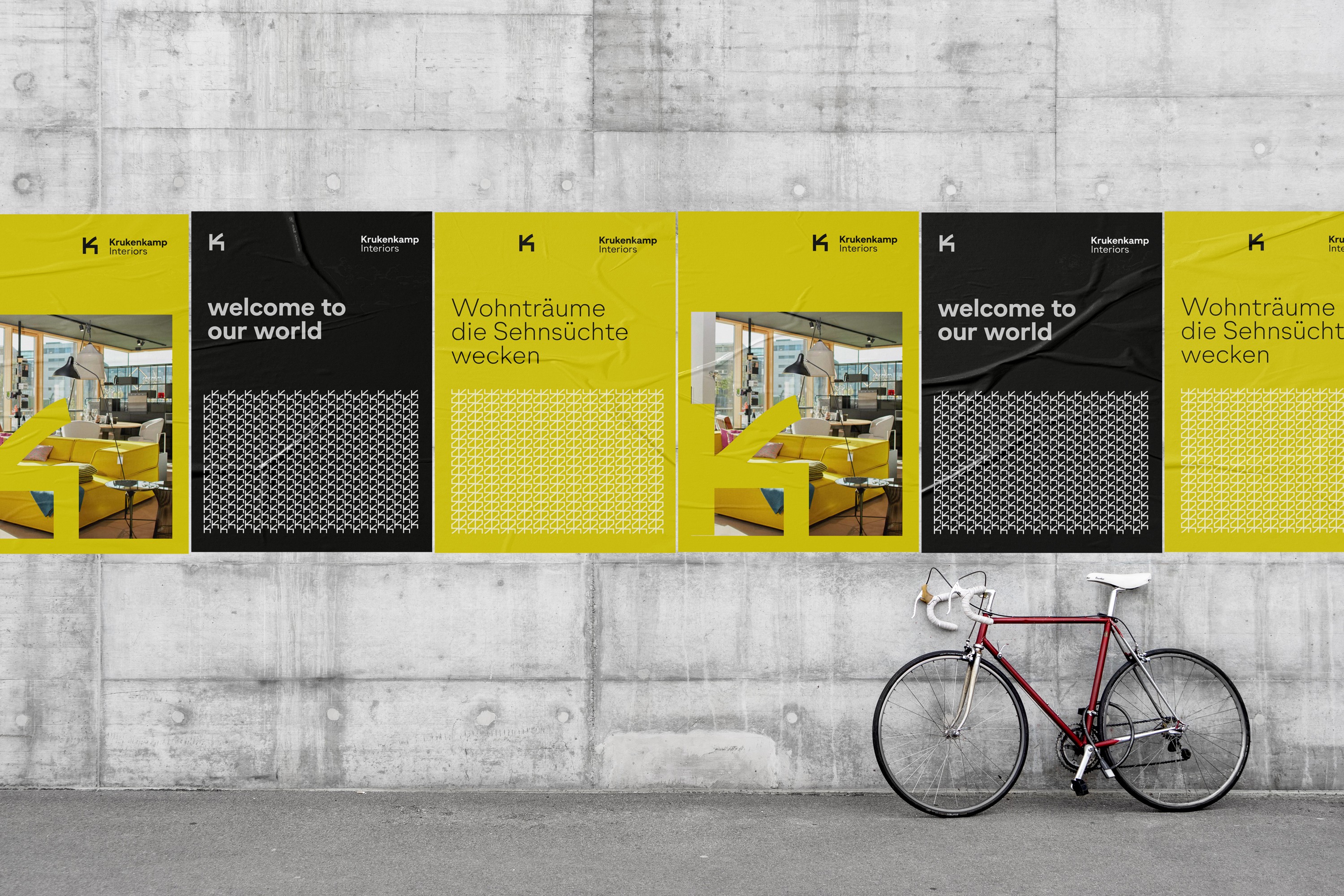 Krukenkamp Corporate Design Visitenkarten Plakate