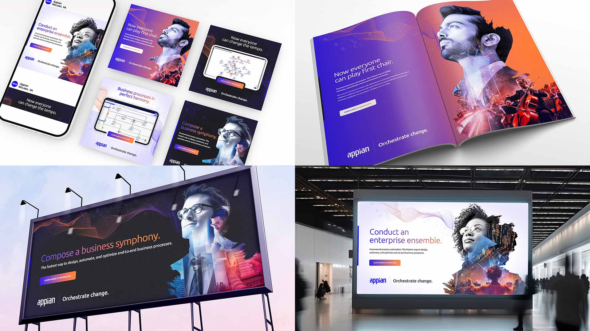 Appian Orchestrate Brand Campaign