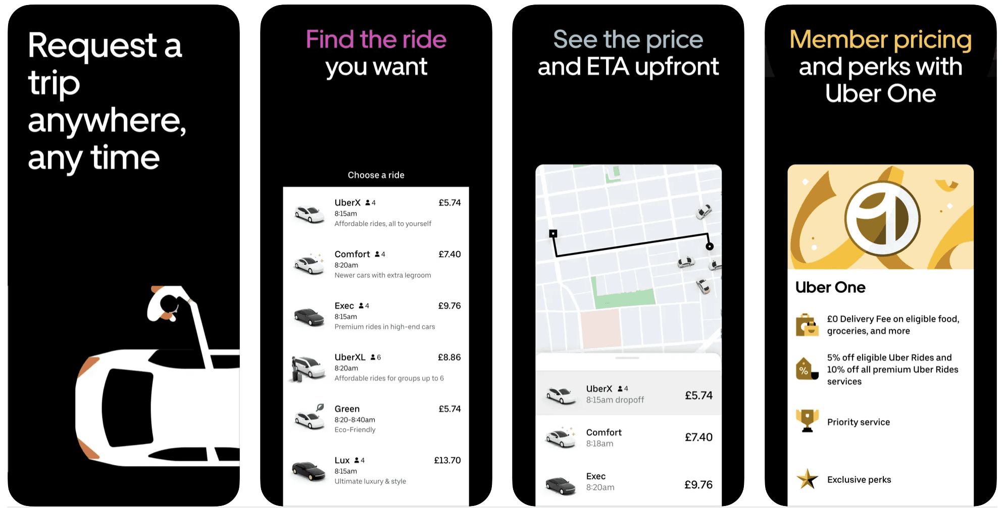 Uber app