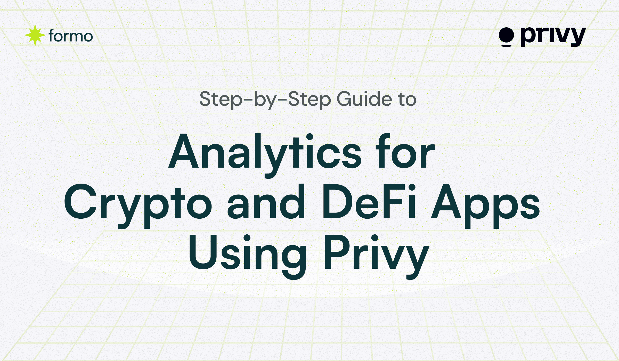How to Set Up Analytics for Crypto and DeFi Apps Using Privy Embedded Wallets