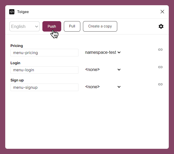 Figma Plugin Tolgee