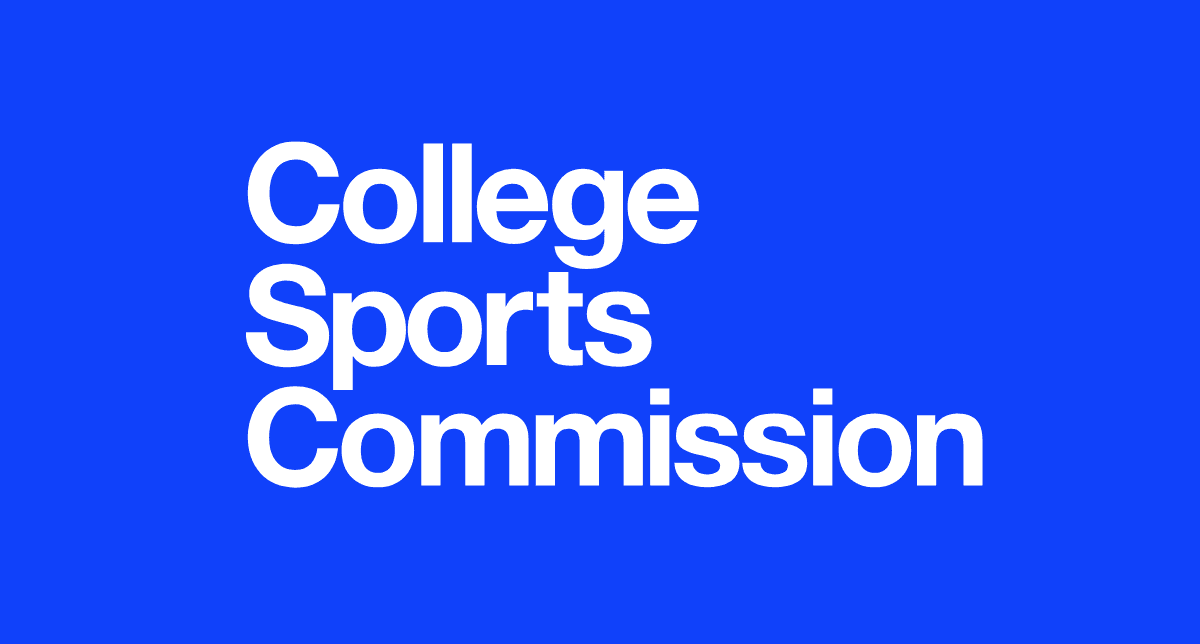 College Sports Commission log and RealResponse logo