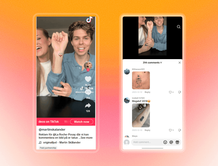 TikTok Ad examples