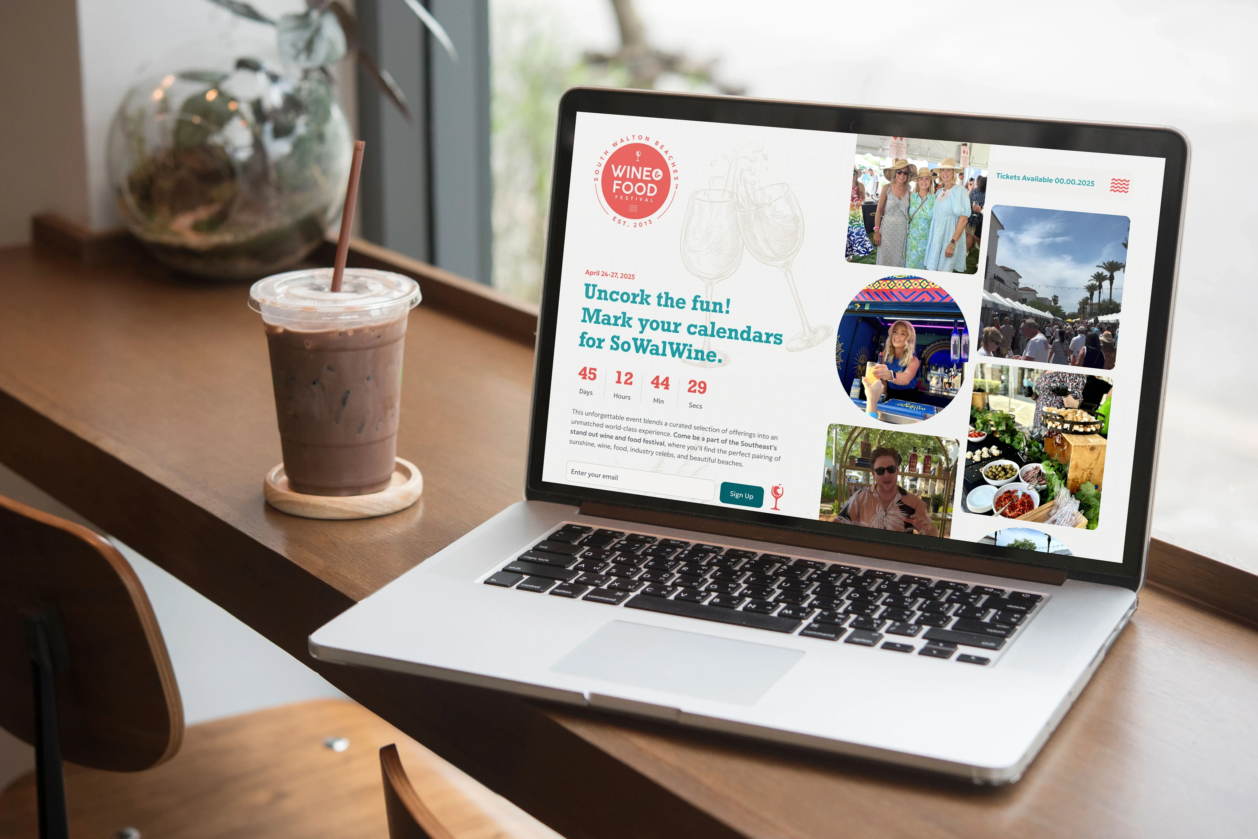 The central digital acquisition channel. This responsive web platform streamlined the ticketing funnel and schedule management, serving as the primary conversion hub for thousands of annual attendees.