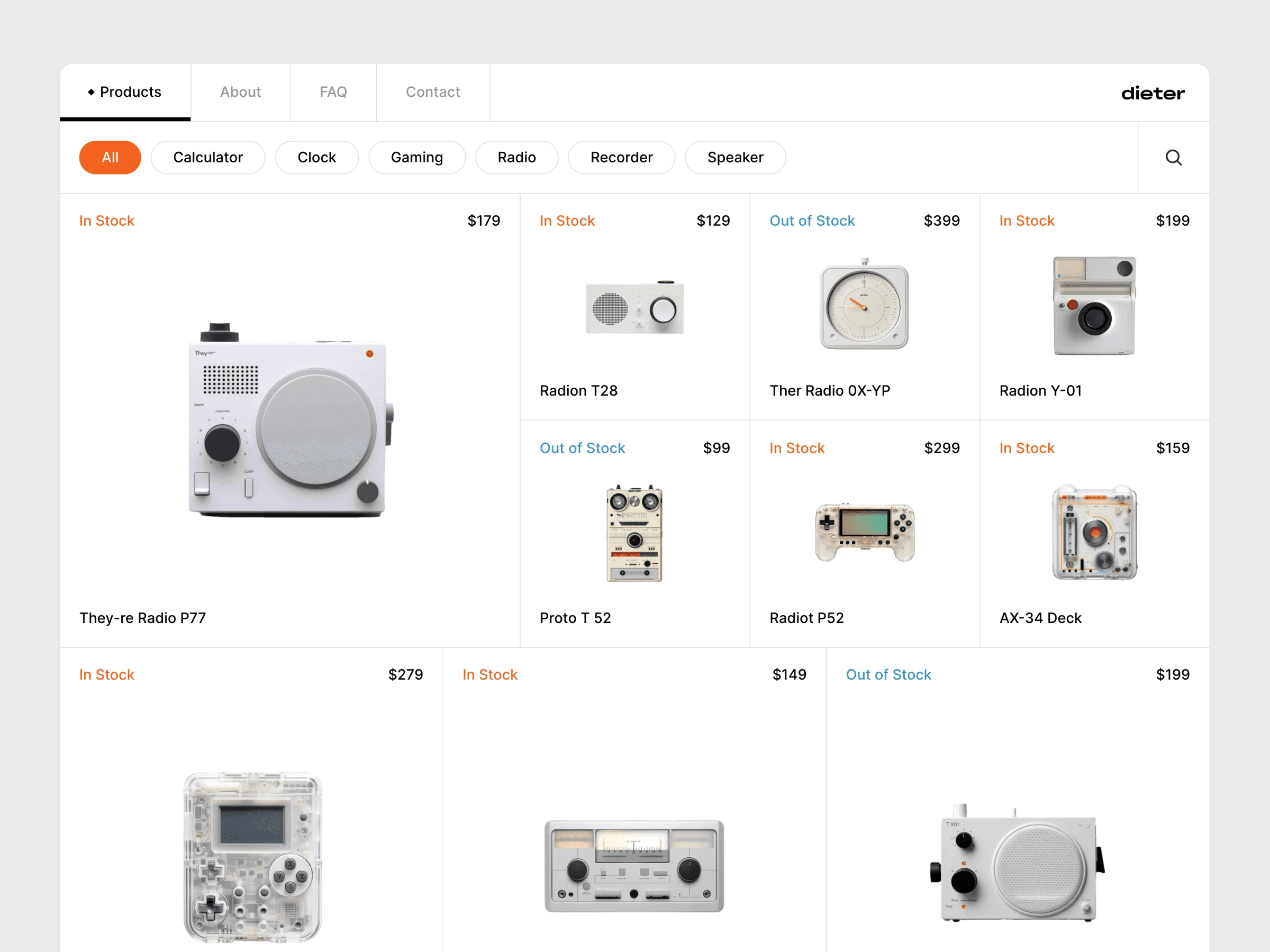 Top 19 Ecommerce Website Templates - Diter
