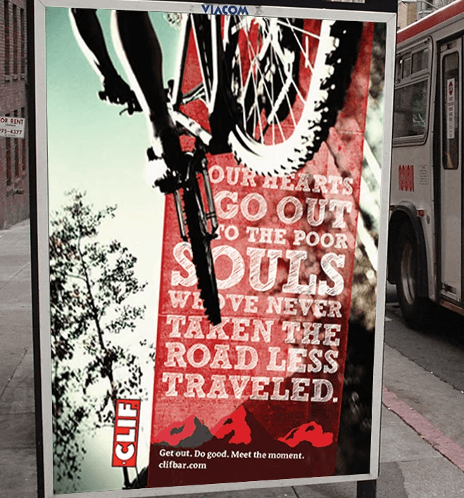 CLIF: Bus Shelter Ad