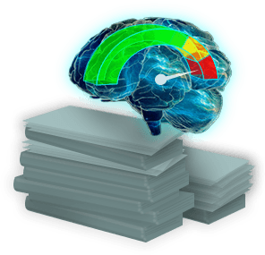 illustration on brain reaching max capacity