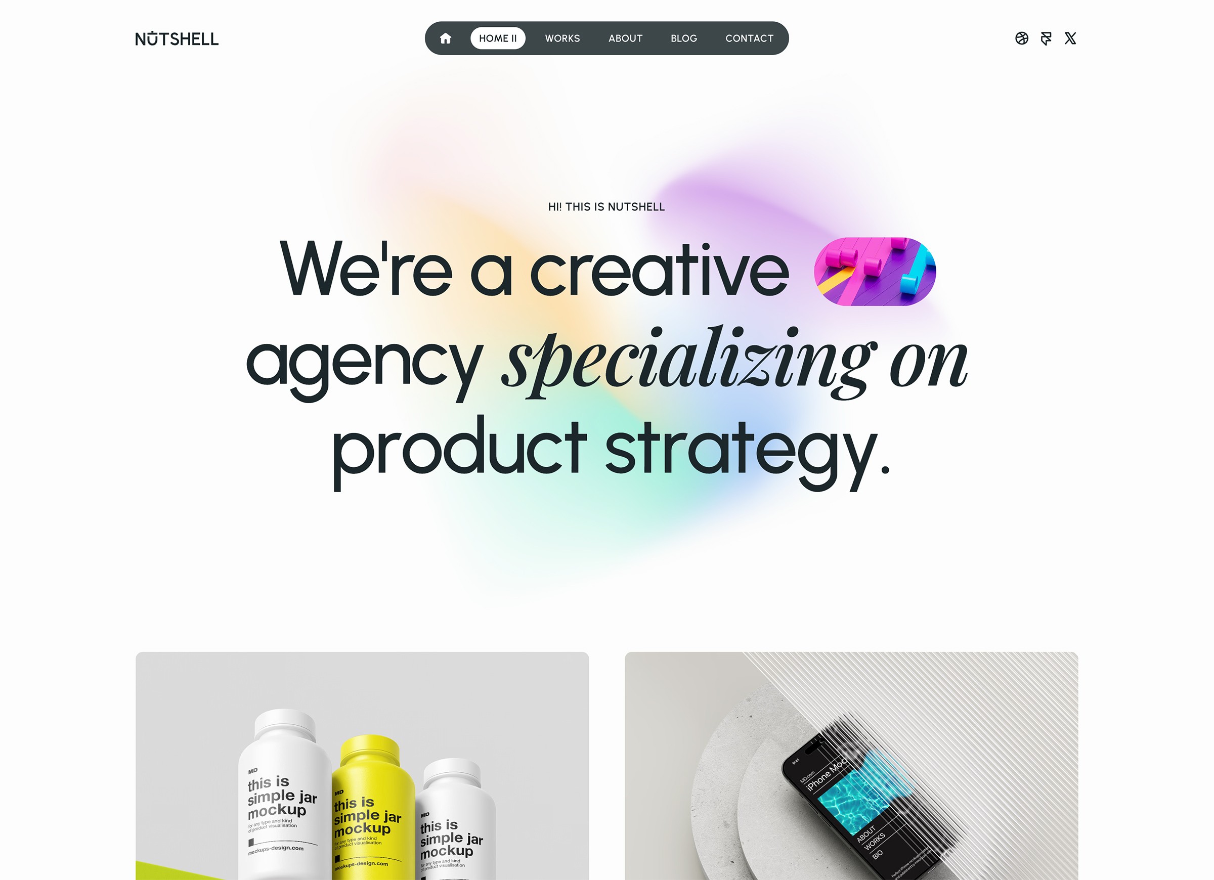 We're a creative agency