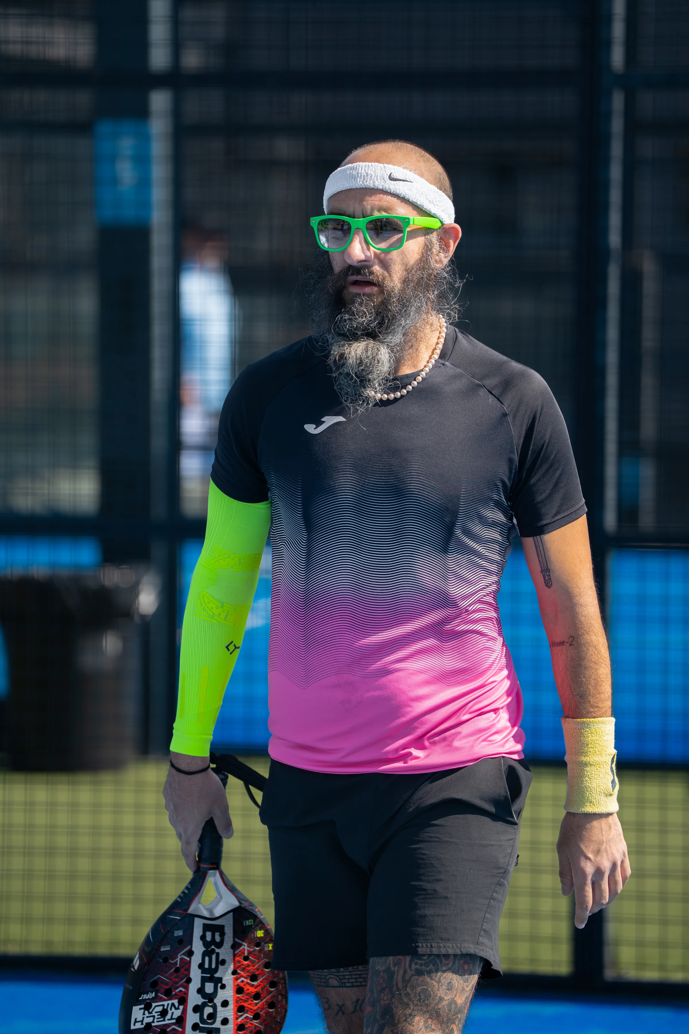 Colocación en pista en partido de pádel en Aurial Padel Cornellà 2026, foto de Nolan Pardo
