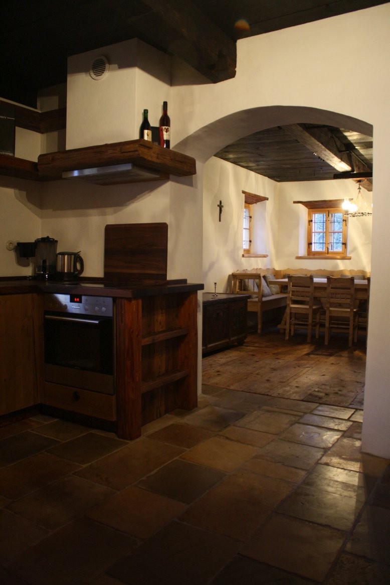 Bild von der Küche im Chalet