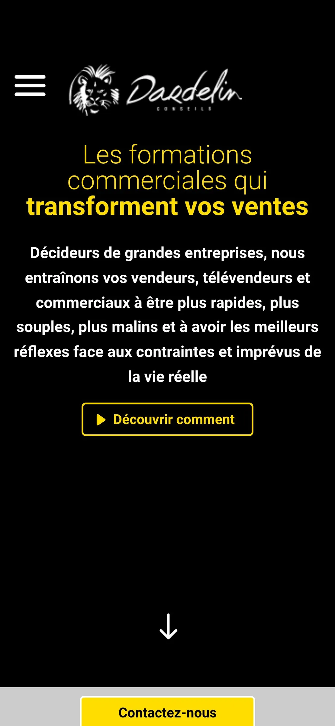 L’ancien site