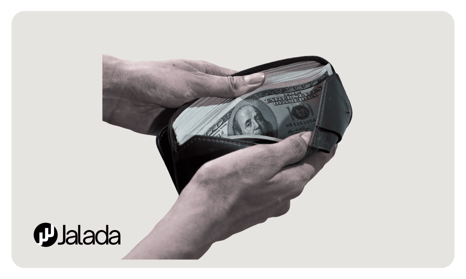 Holding Wallet with Cash