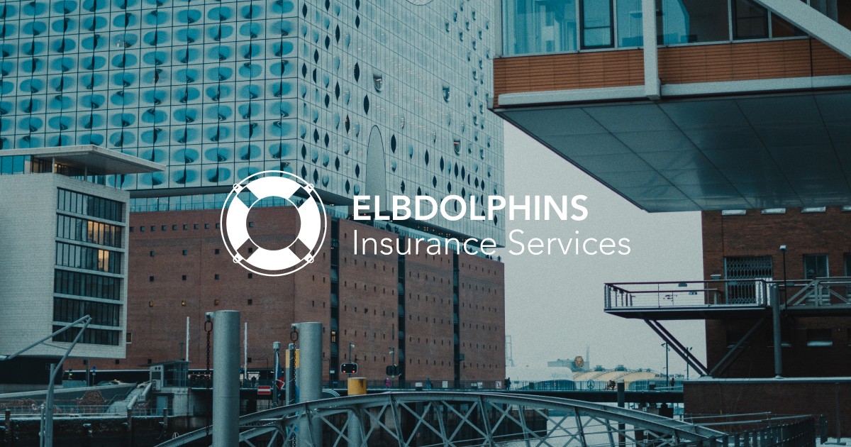 Maritime insurance services branding for ELBDolphins insurance platform
