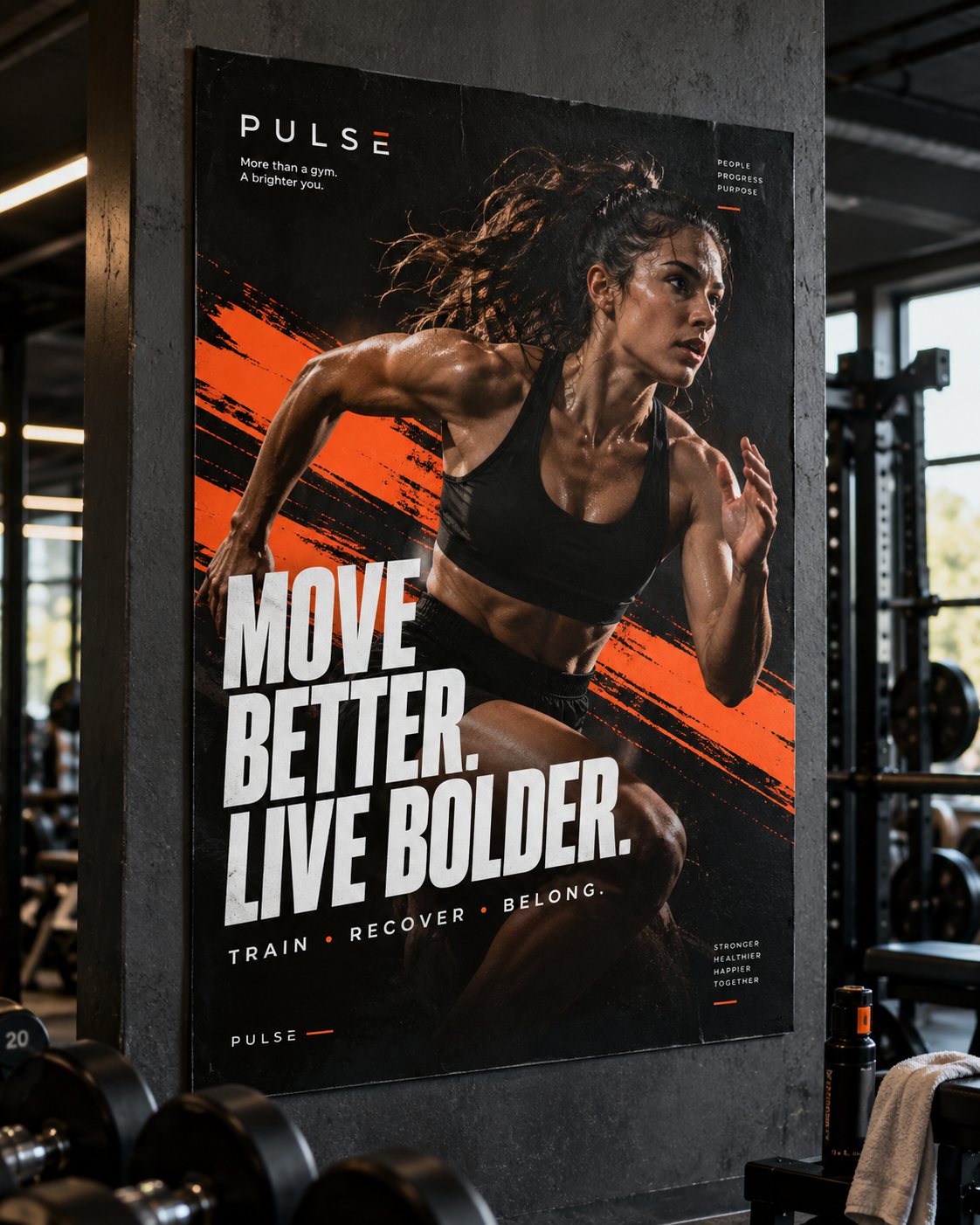 Pulse Poster concept design by MCDNS