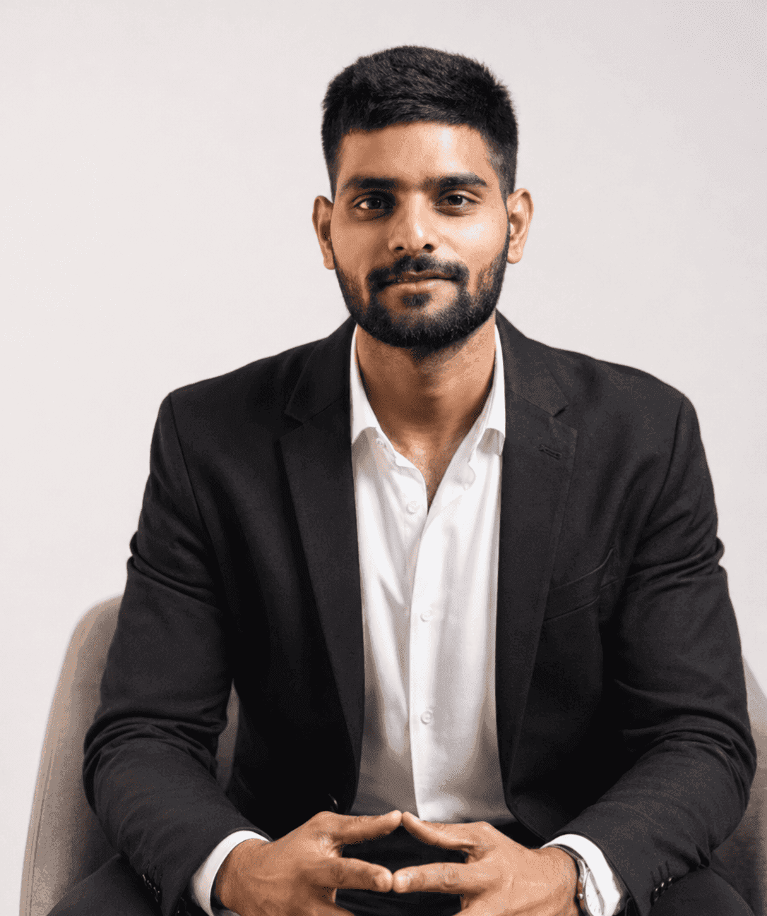 Mohit Mishra, Media Specialist, in a formal professional portrait