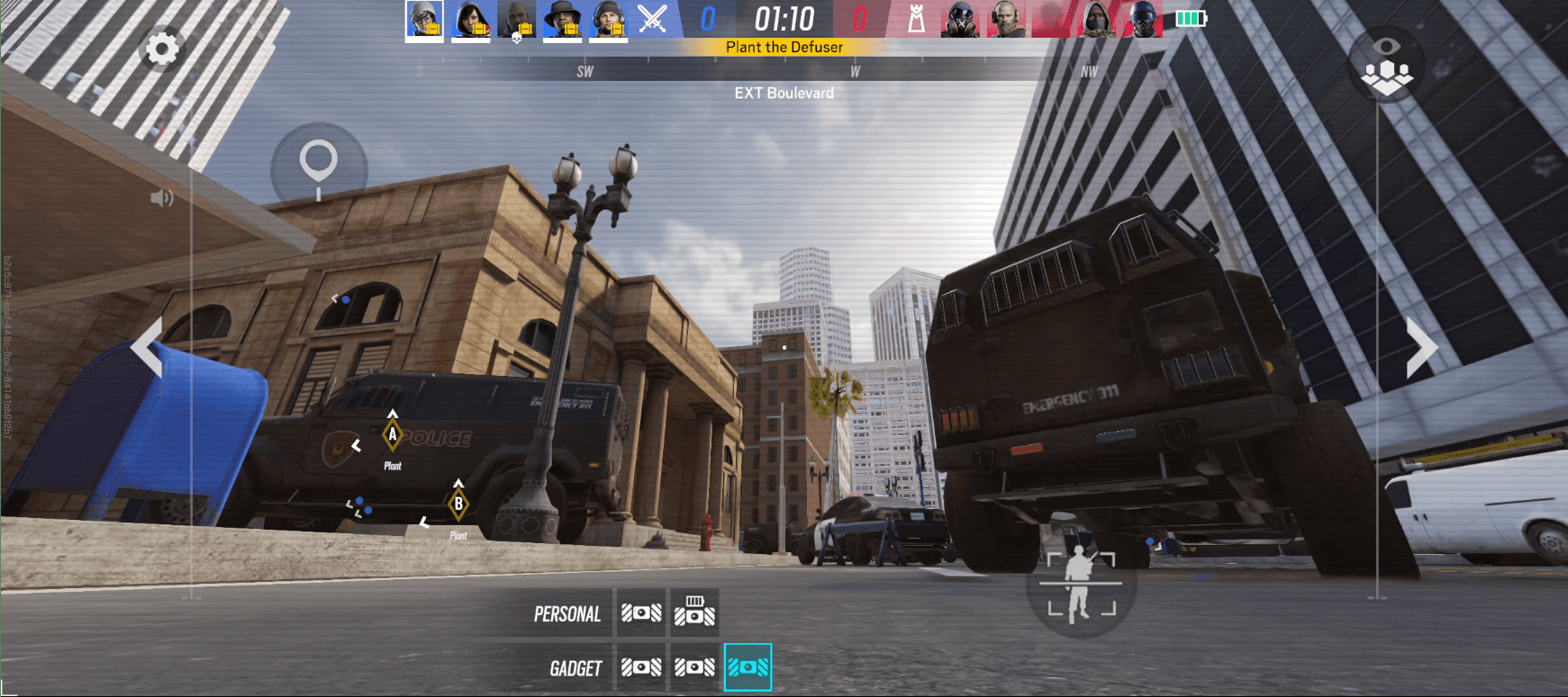 Rainbow Six Mobile — Gameplay, Operator & Gadget View