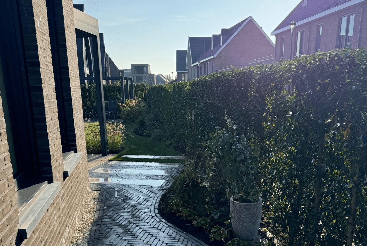 Tuin passend bij moderne woning in Amersfoort - Art gardens