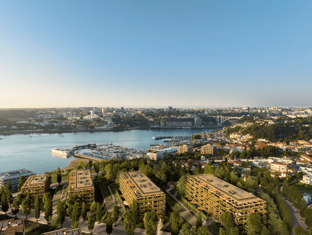 Widok na rzekę w okolicy Porto.