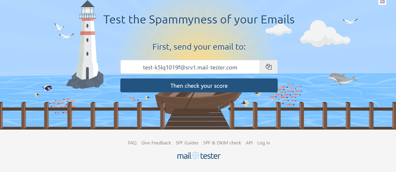 Mail Tester Tool - Cold Email Deliverability