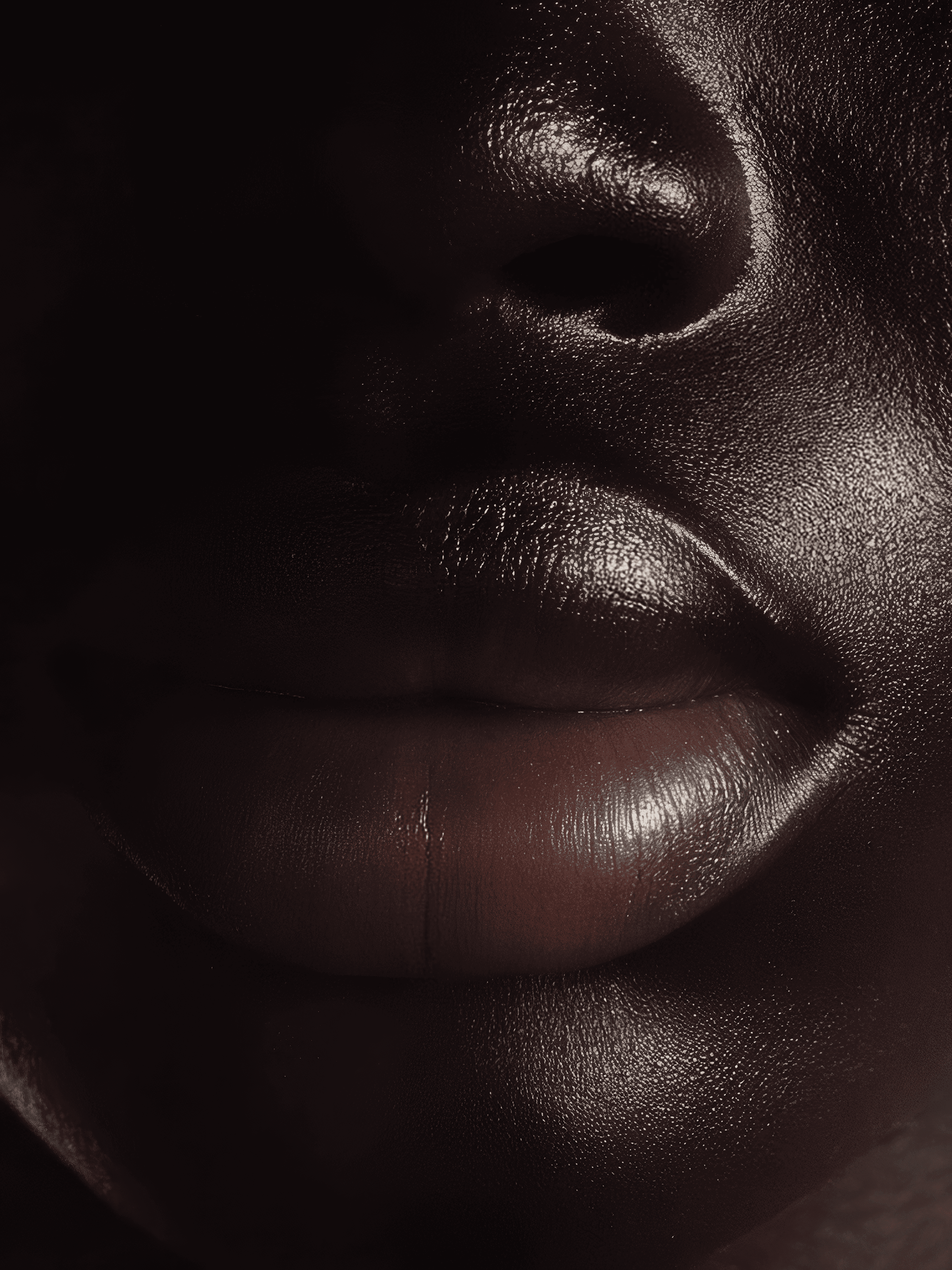 A single lotus flower against a cloudy sky