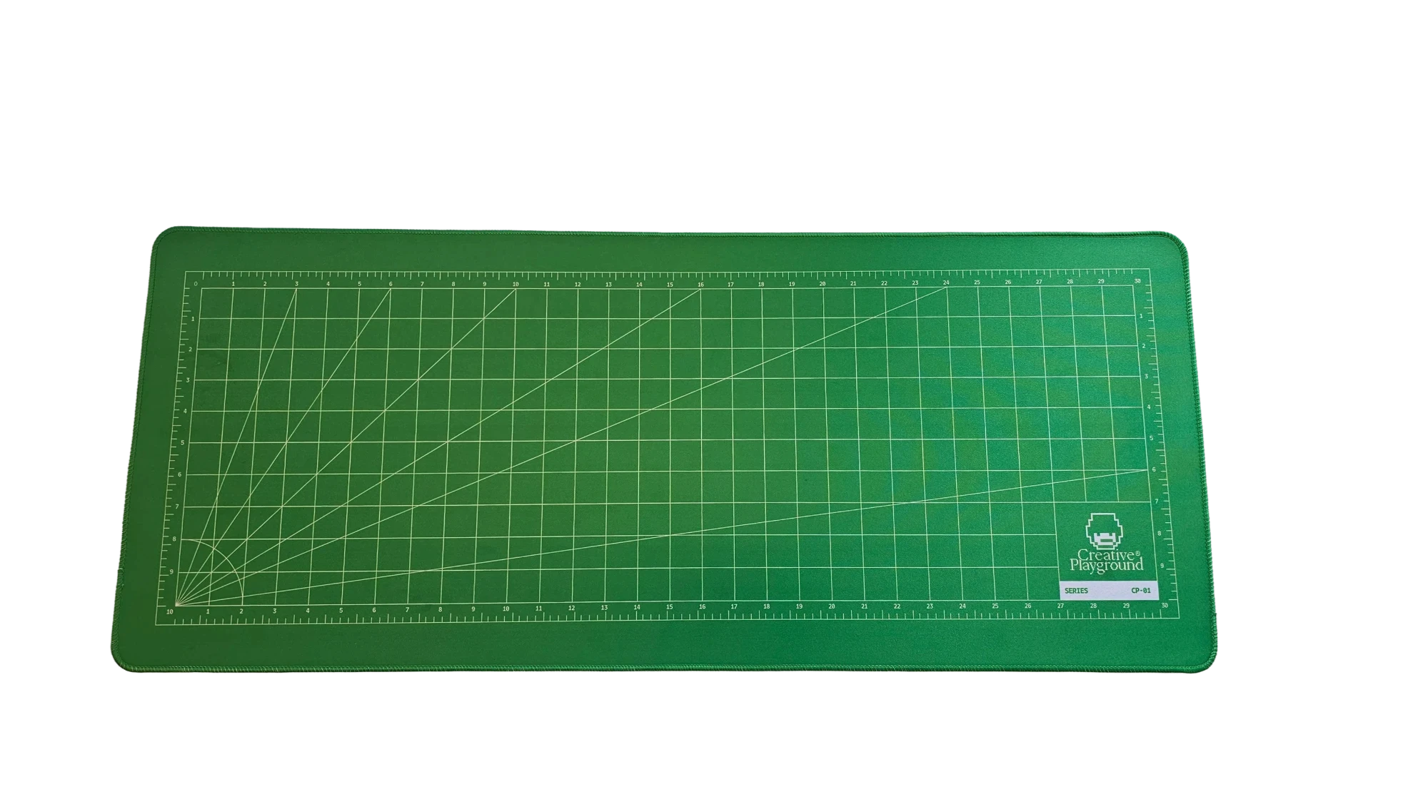 Cutting Mat Green, full mat from above