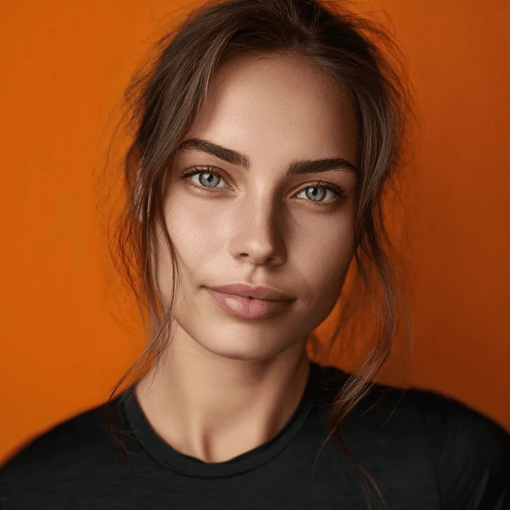 Happy customer giving feedback on her results