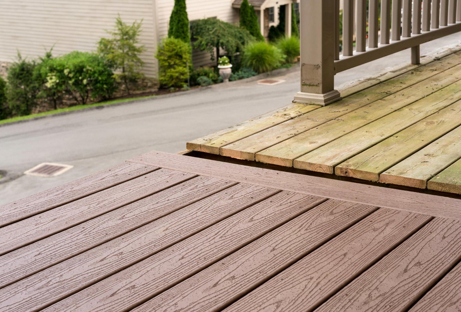 wood deck