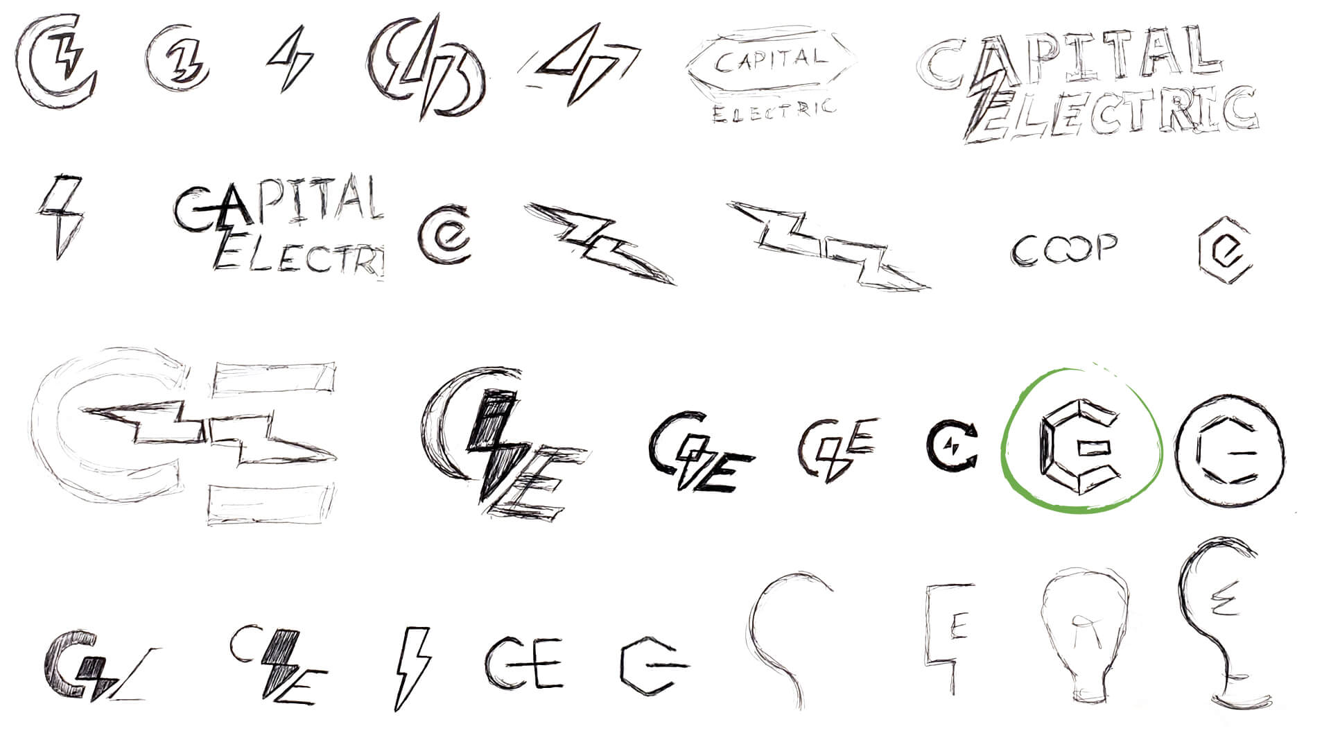 Logo sketches