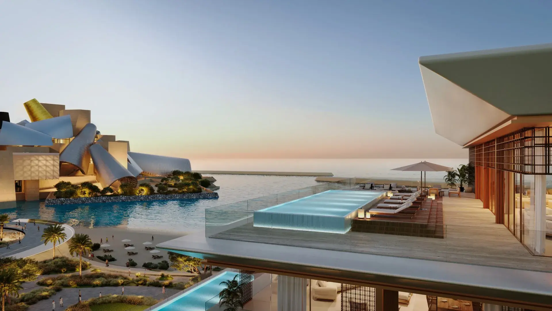 Nobu Residences Abu Dhabi building views