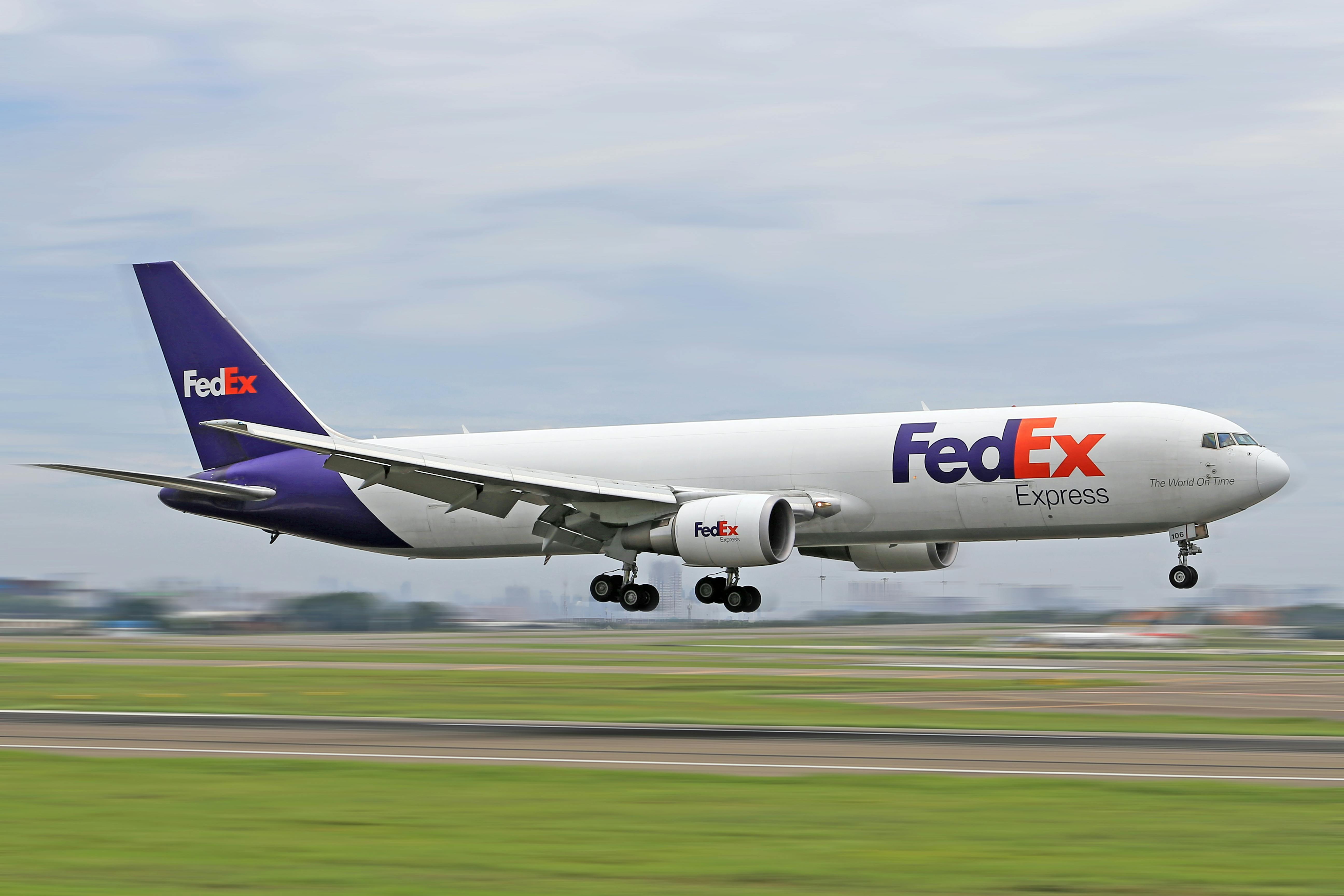 Fedex's cargo flight