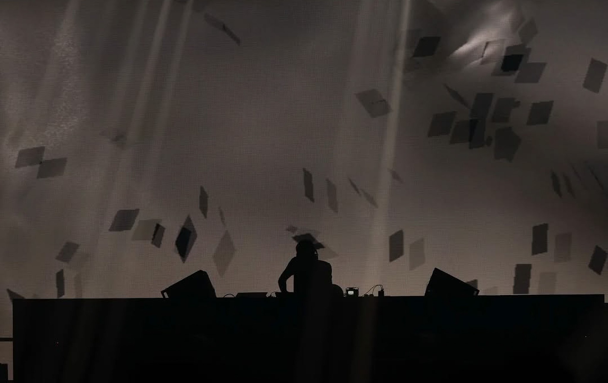 Richie Hawtin performing at Bonusz Festival, Hungexpo, Budapest, 2025. Photo by Johannes Kraemer