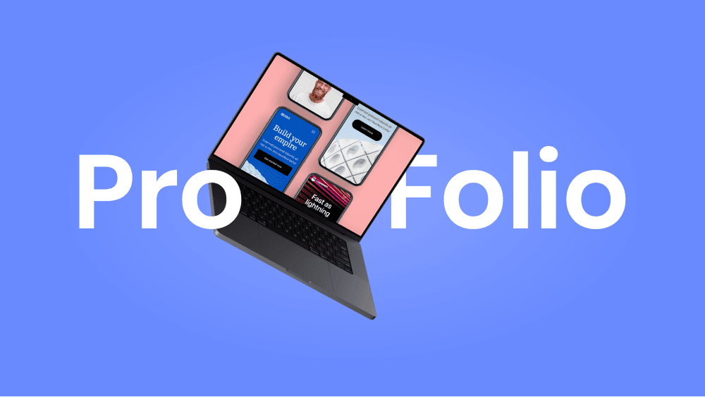 Profolio Figma Mockups