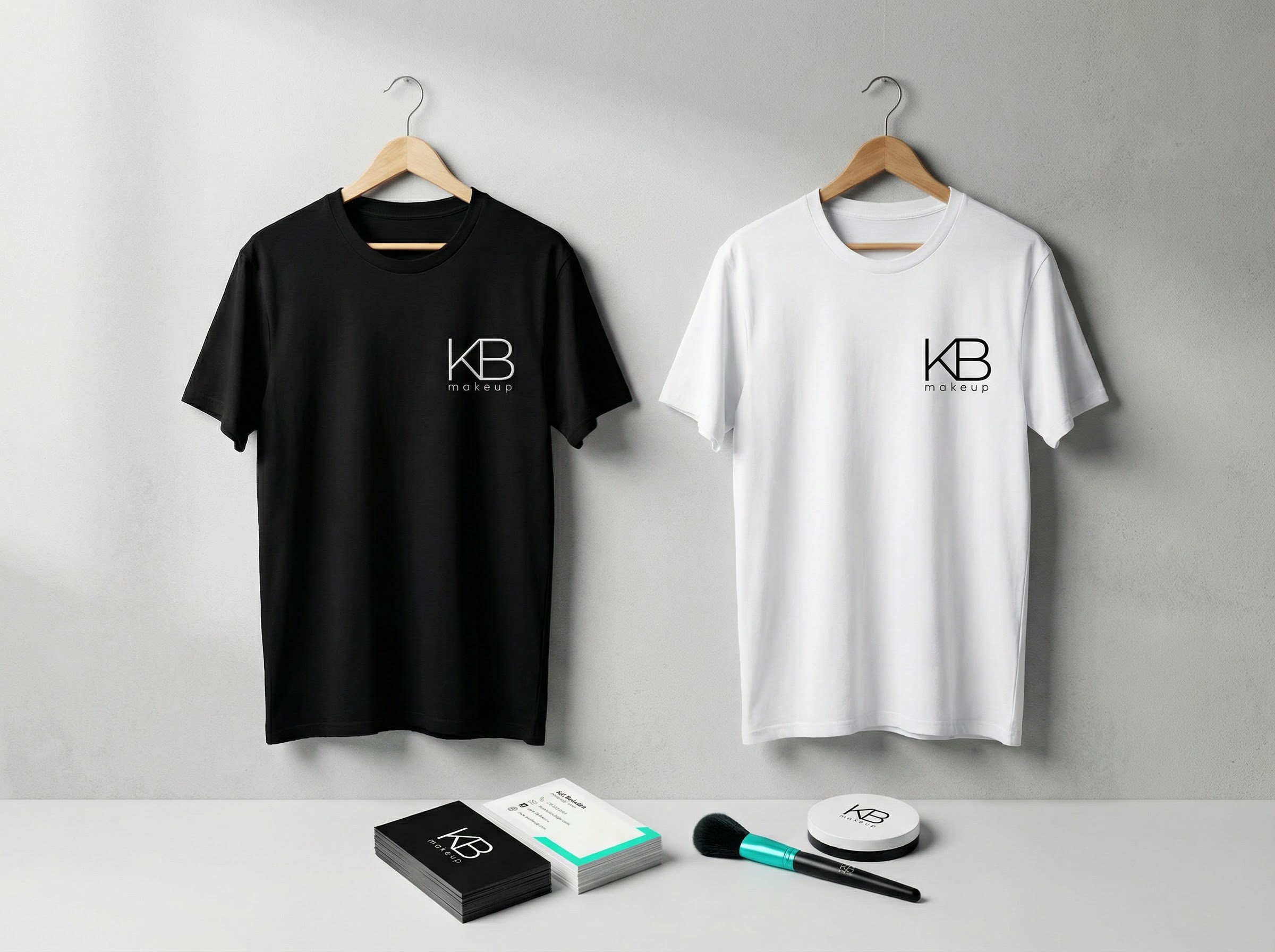 business card mockup to showcase branding