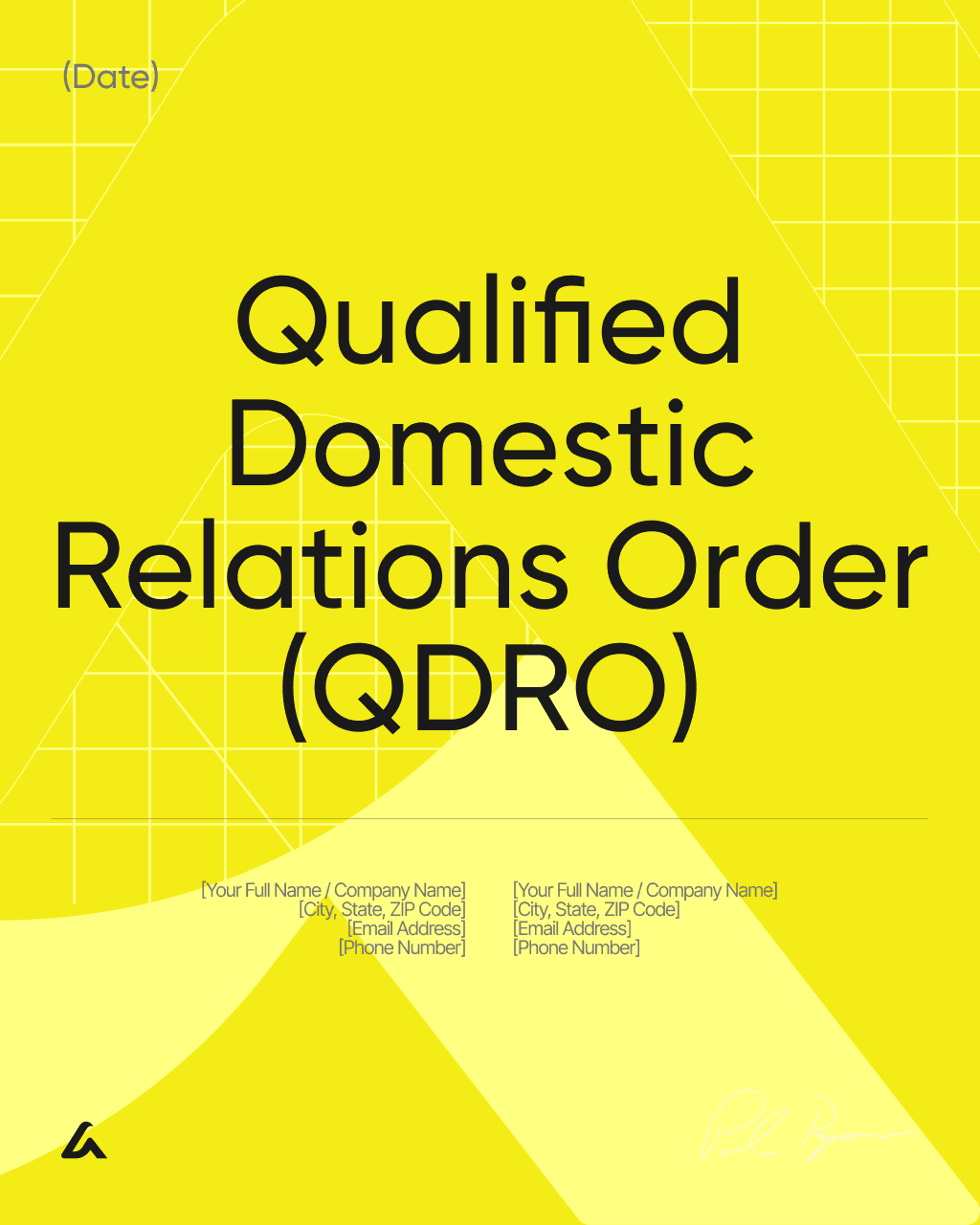 Qualified Domestic Relations Order (QDRO)