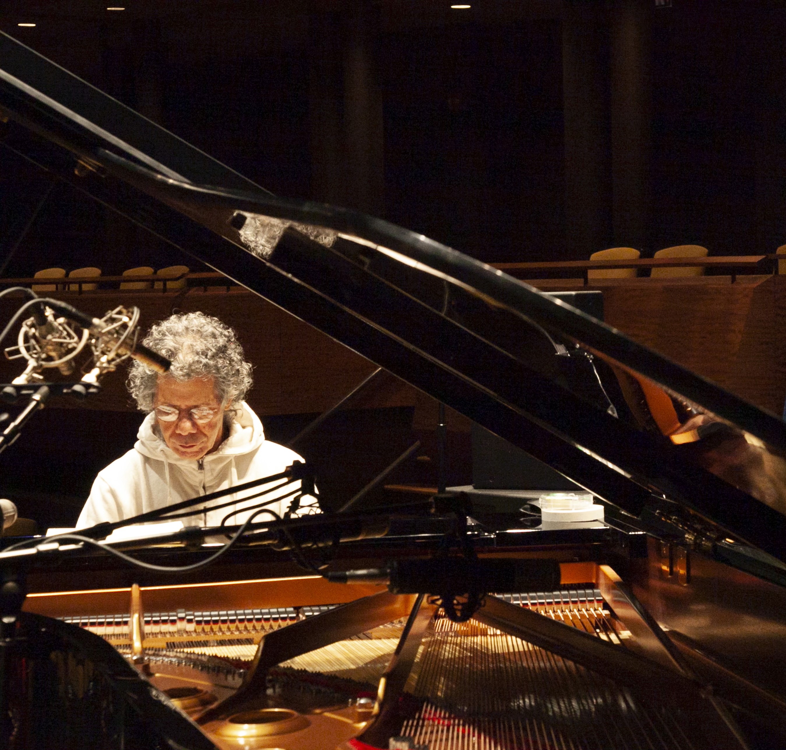 Chick Corea playing piano
