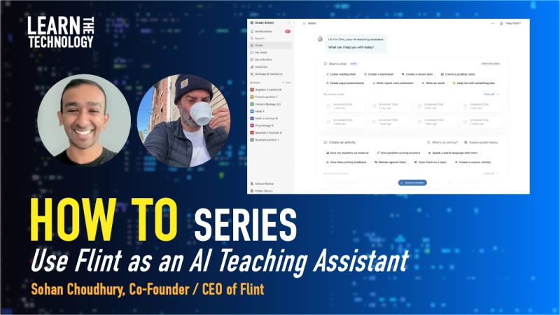 Thumbnail for revolutionizing K-12 education with AI interview with Flint CEO