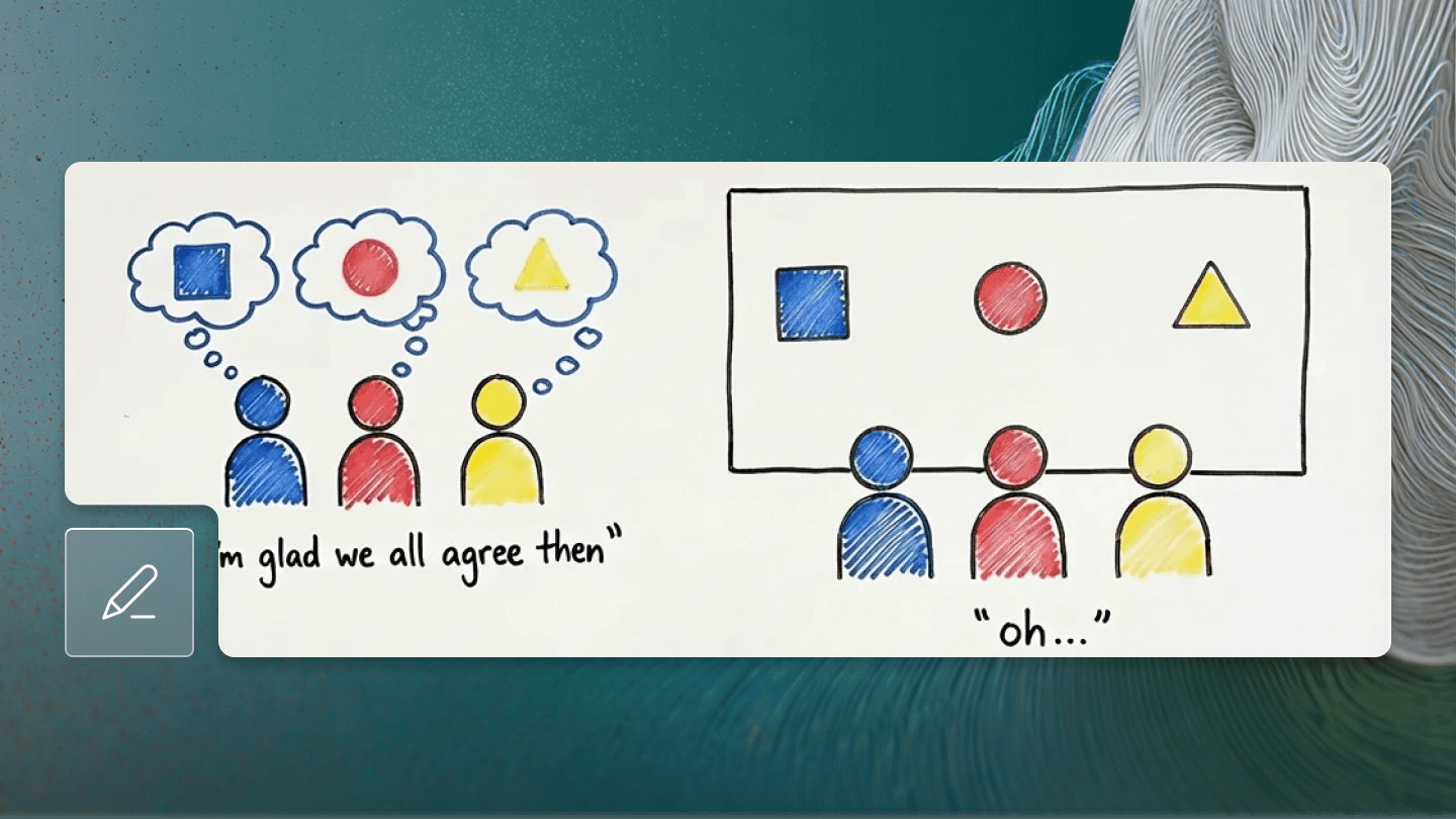 people with different assumptions and understandsings in mind