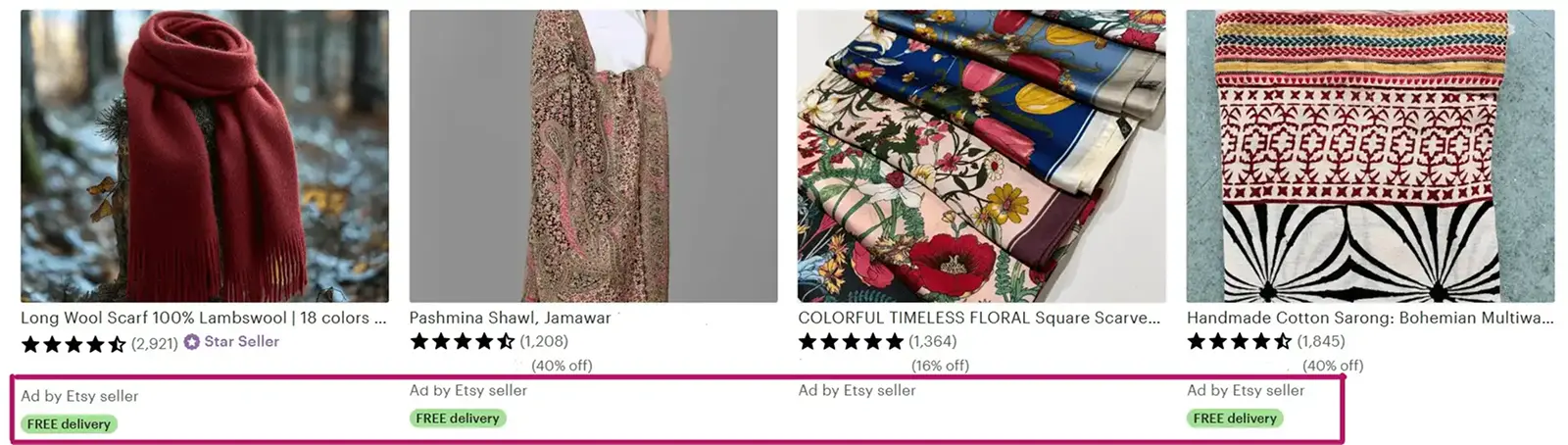 Etsy Onsite Ads
