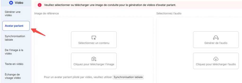 faire parler une image