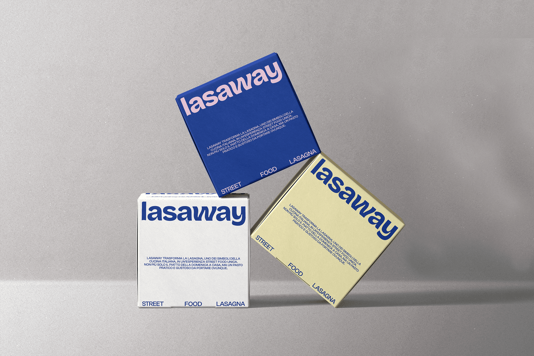 Lasaway square packaging