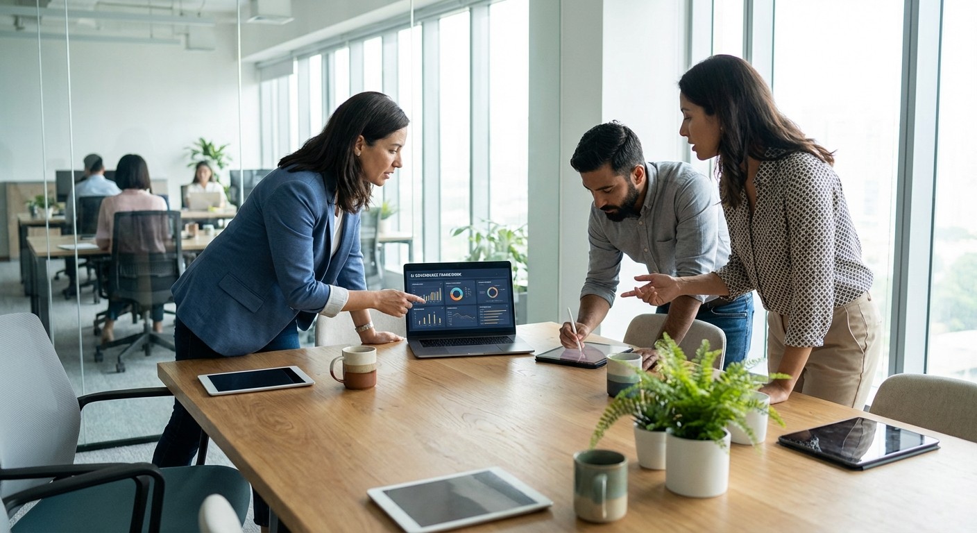 Serealist style photo of tableys lined on the lawn in Peidmont Park.