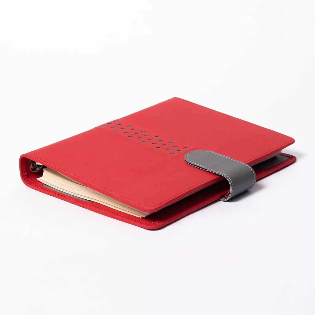 Luxury refillable notebook with custom branding