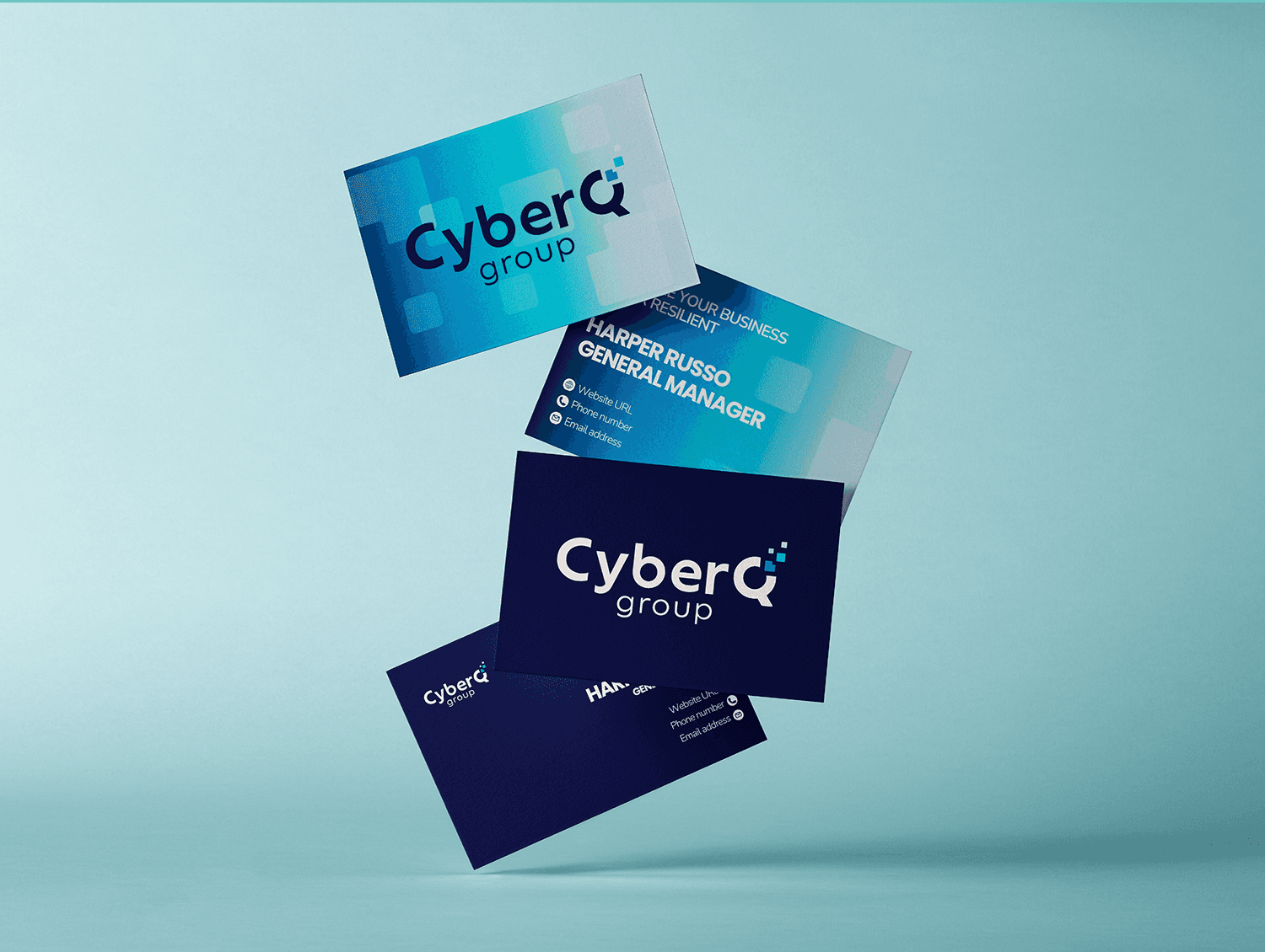 CyberQ business card